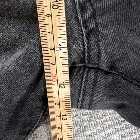 Aeropostale Jeans Womens Size 38 Black Skinny Distressed High Rise Stretch - Picture 11 of 14